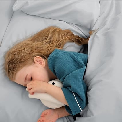 Polygino Bed Sheet Cover 4 Piece 50x80 Case Sheet-135-135x190/200 cm Grey Claro