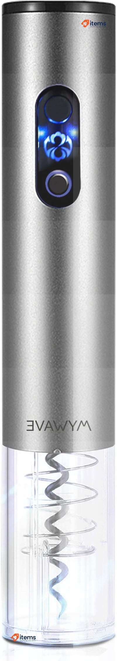 Mywave Electric Bottle Opener MWAB - G Grey High Quality Durable Accessory 80