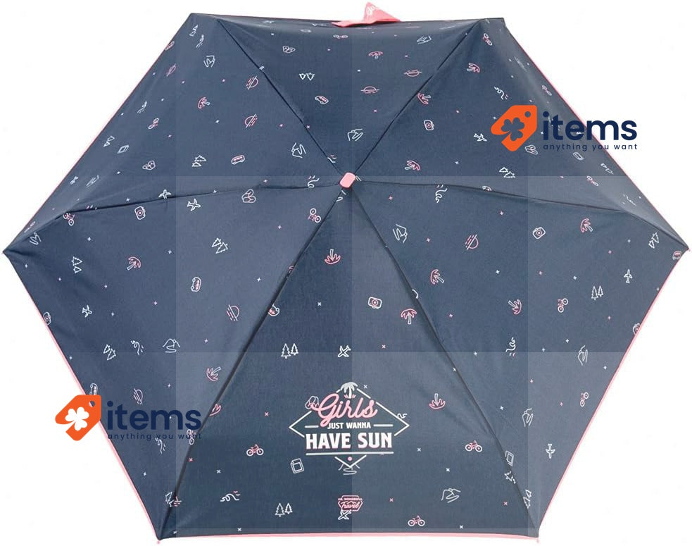Mr Wonderful WOA10907EM Umbrella, Multicoloured, Unique Regenschirm Mehrfarbig