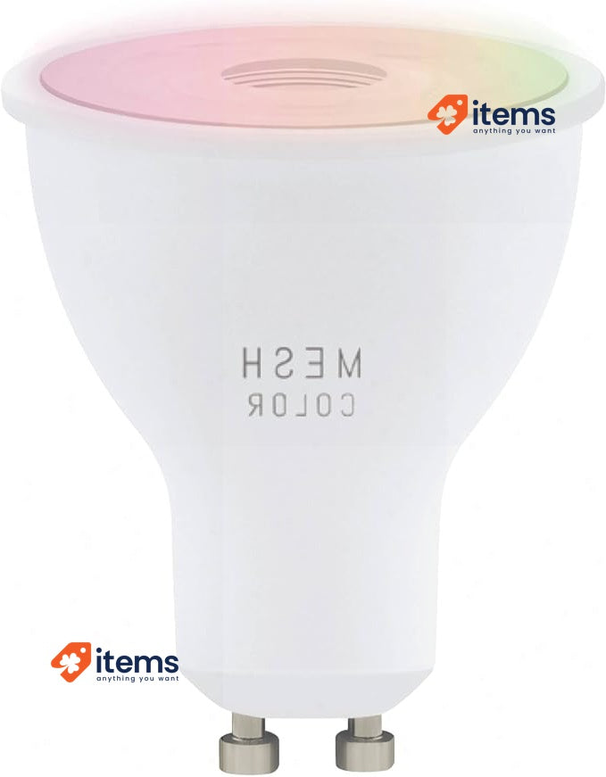 Eglo Connect.z Smart Home GU10 LED Light Bulb, Zigbee Lightbulb, App White Voice