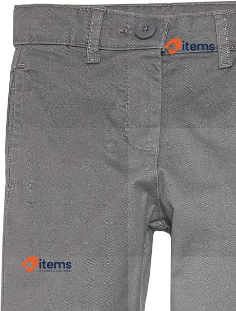 Amazon Essentials Boys and Toddlers Khaki Trousers, Size 5 Years Grey - One Only