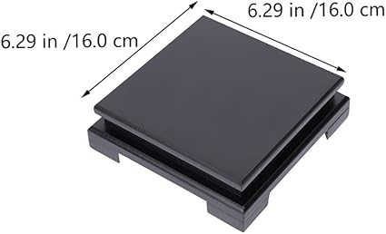 Cabilock Wood Display Base Vintage Black