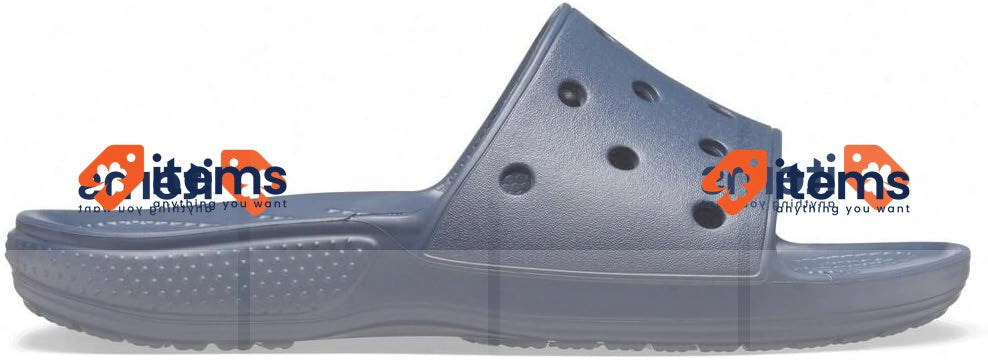 Crocs Unisex Classic Slide Navy Blue Synthetic Size 13 UK Men, 49-50 EU