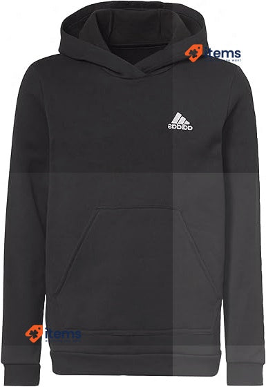 Adidas Unisex Kids Entrada 22 Sweat Hoodie Black Size 11 - 12 Year Old 11-12