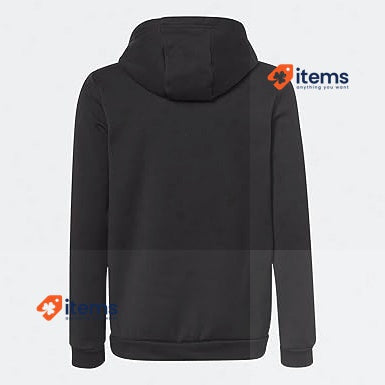 Adidas Unisex Kids Entrada 22 Sweat Hoodie Black Size 11 - 12 Year Old 11-12