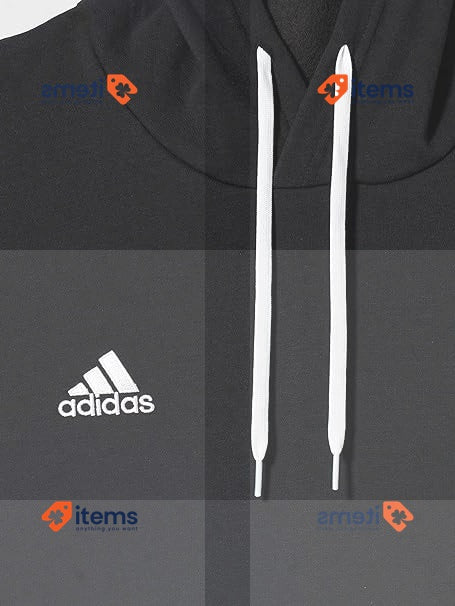Adidas Men s Entrada 22 Hooded Sweatshirt Black Large adidas Men's Hoodie