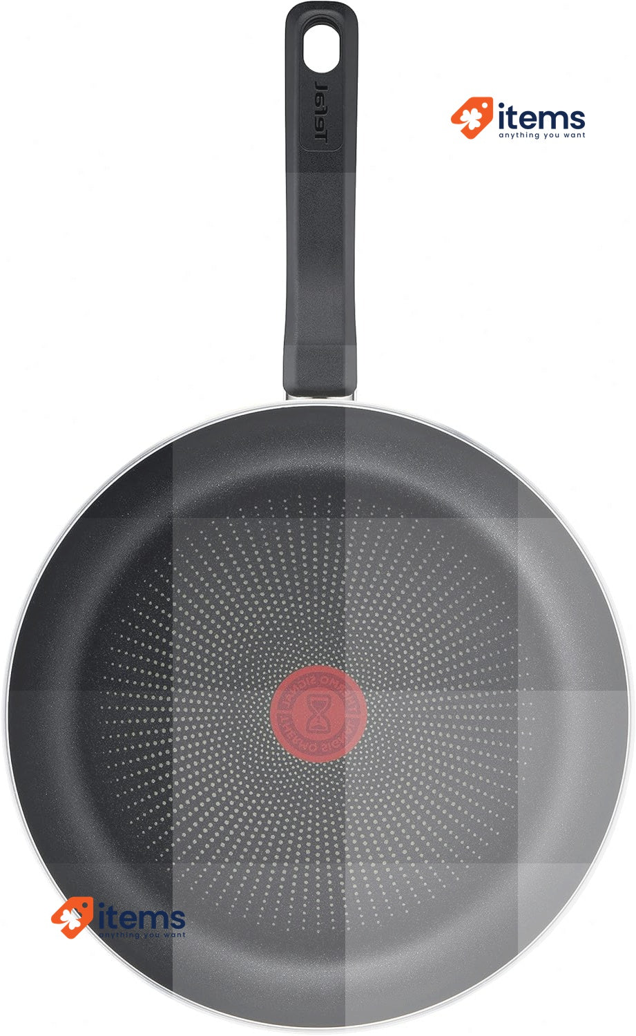 Tefal D52602 Resist Frying Pan 20 cm Safe Titanium Non-Stick Coating Black