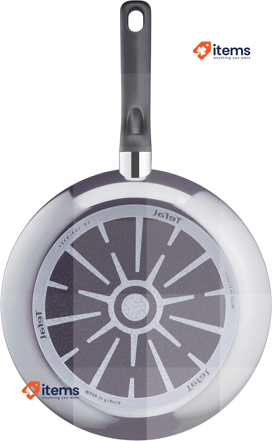 Tefal D52602 Resist Frying Pan 20 cm Safe Titanium Non-Stick Coating Black