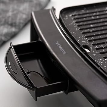 Cecotec 03192 Electric griddle, Wood, Black