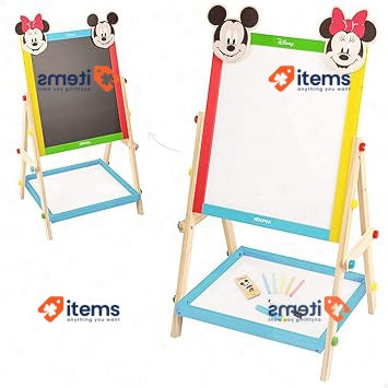 WOOMAX Disney - Minnie and Mickey Pizarra wood children, 5x65 cm (48739) Wooden