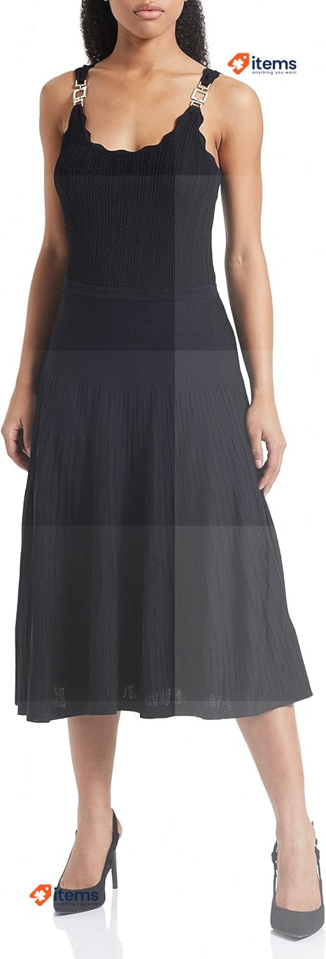 Morgan Women s Formal Sleeveless Maxi Dress UK 6 US 4 EU XS Pull On Small Black