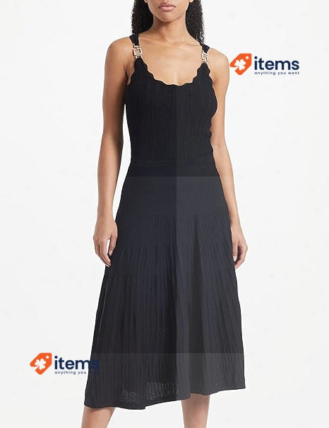 Morgan Women s Formal Sleeveless Maxi Dress UK 6 US 4 EU XS Pull On Small Black