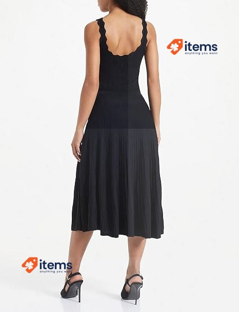 Morgan Women s Formal Sleeveless Maxi Dress UK 6 US 4 EU XS Pull On Small Black