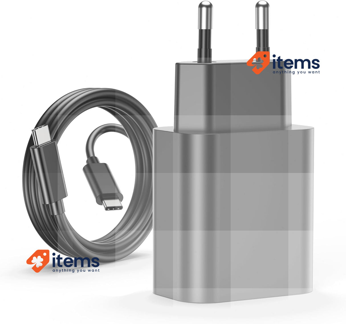 DEESOOCO 25W USB C Charger USB C Power Supply,Fast Charger, Black