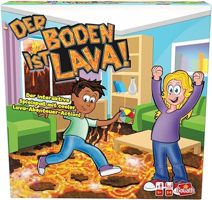 Goliath 920323006 The Base is Lava Outdoor Games Age 5 Years +