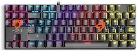 KROM RGB PACK MEMBRANE KEYBOARD AND KALYOS MOUSE TECLADO MEMBRANA RATON