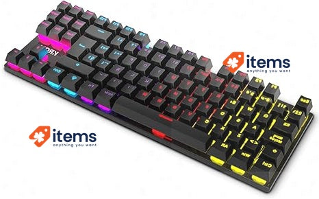 KROM RGB PACK MEMBRANE KEYBOARD AND KALYOS MOUSE TECLADO MEMBRANA RATON