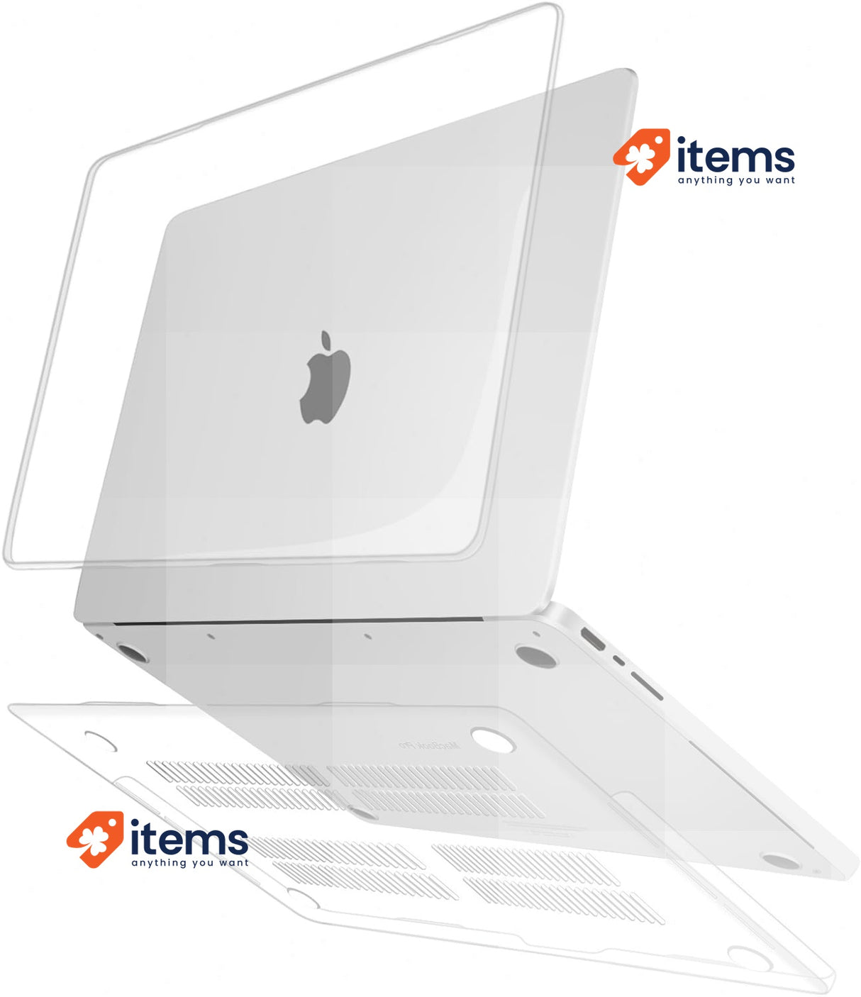 ZYB Hard Shell Case For Macbook Pro 16 Inch 2024 2023 2021 M4 M3 M2 M1 Pro/Max