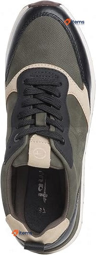 Tamaris Women Athletic Trainer Olive/BLK Comb 40 EU 23733 - 29 1 UK Women's 778