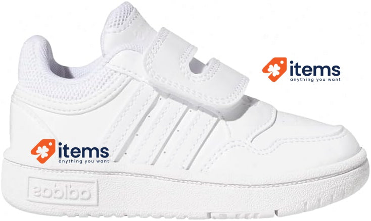 Adidas Unisex - Baby HOOPS 3.0 BASKETBALL SHOES For Sneakers White Boy S Kids UK