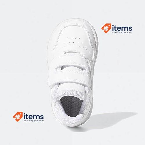 Adidas Unisex - Baby HOOPS 3.0 BASKETBALL SHOES For Sneakers White Boy S Kids UK