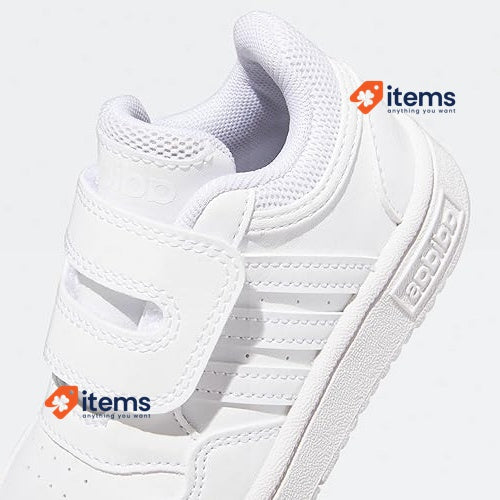 Adidas Unisex - Baby HOOPS 3.0 BASKETBALL SHOES For Sneakers White Boy S Kids UK