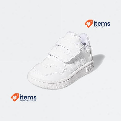 Adidas Unisex - Baby HOOPS 3.0 BASKETBALL SHOES For Sneakers White Boy S Kids UK