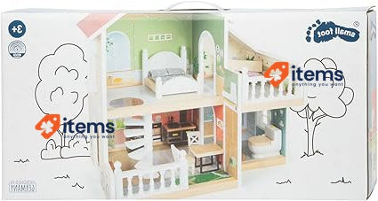 Small Foot House of dolls Villa in Ciudad, compact, Children's, Wood