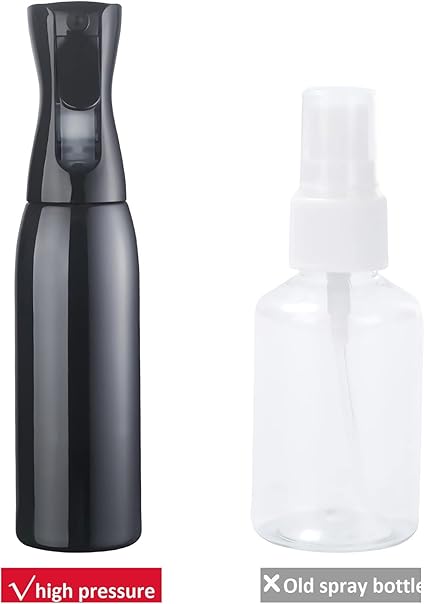 ZHIYE Hair Continuous Water Mister Spray Bottle Hairstyling Plants Pets