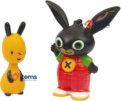 Giochi Preziosi Bing Mini Figures, Pando And Padget Set Of 2 For Children From