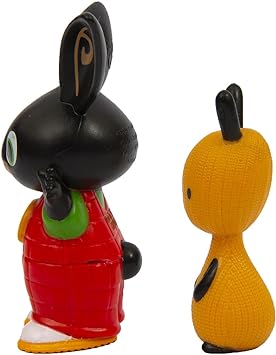 Bing Set 2 Mini Characters, Bing and Flop with Bright Colors, BNG00L02