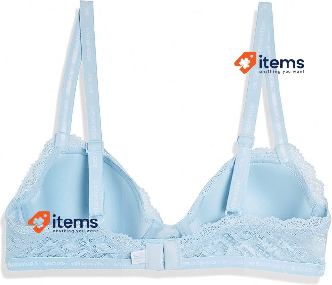 Calvin Klein Women s Balconette Lightly-Lined Bra, Size 30D(UK), 65D(EU) Lt Blue