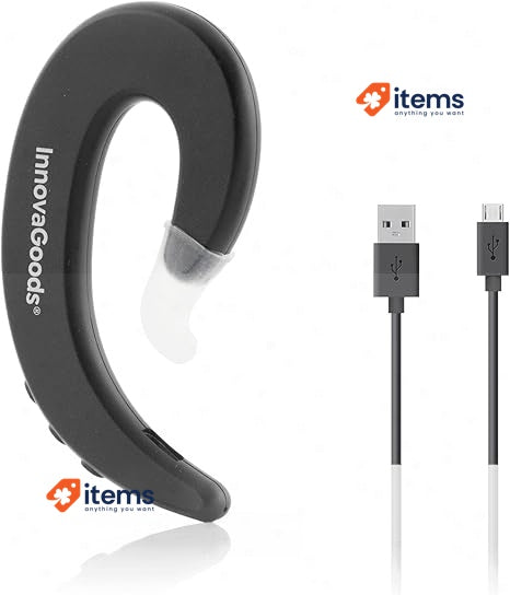 Innovagoods Bluetooth Wireless Headphones Black Cearser Earphones One Size