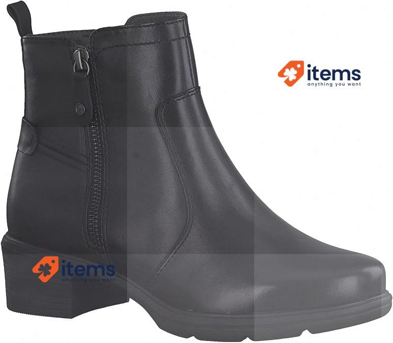 Tamaris Women's 8 - 85300 29 1 Ankle Boot Black 7.5 UK Wide Comfort