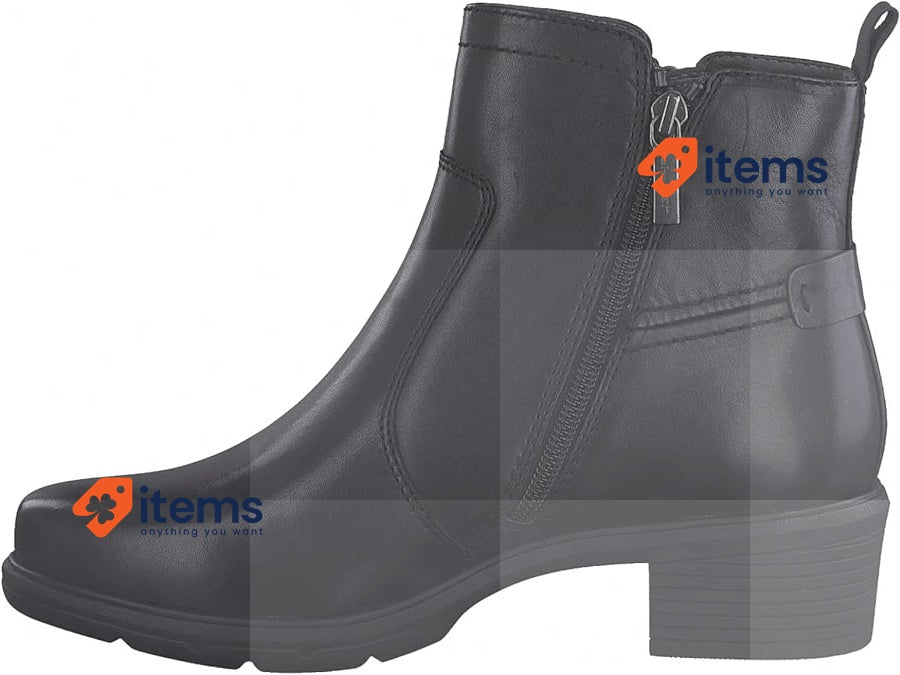 Tamaris Women's 8 - 85300 29 1 Ankle Boot Black 7.5 UK Wide Comfort