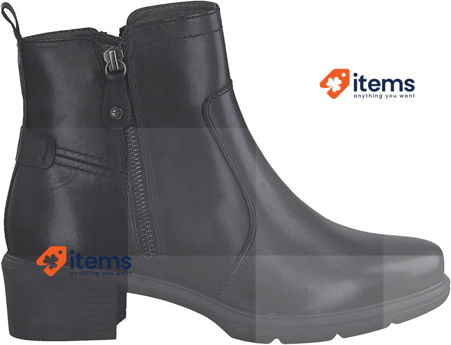 Tamaris Women's 8 - 85300 29 1 Ankle Boot Black 7.5 UK Wide Comfort