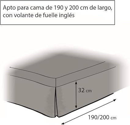 EasyCosy - Base Platform Valance Sheet Box Grey