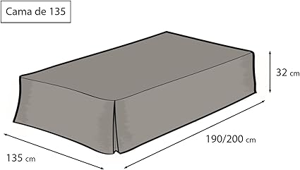 EasyCosy - Base Platform Valance Sheet Box Grey