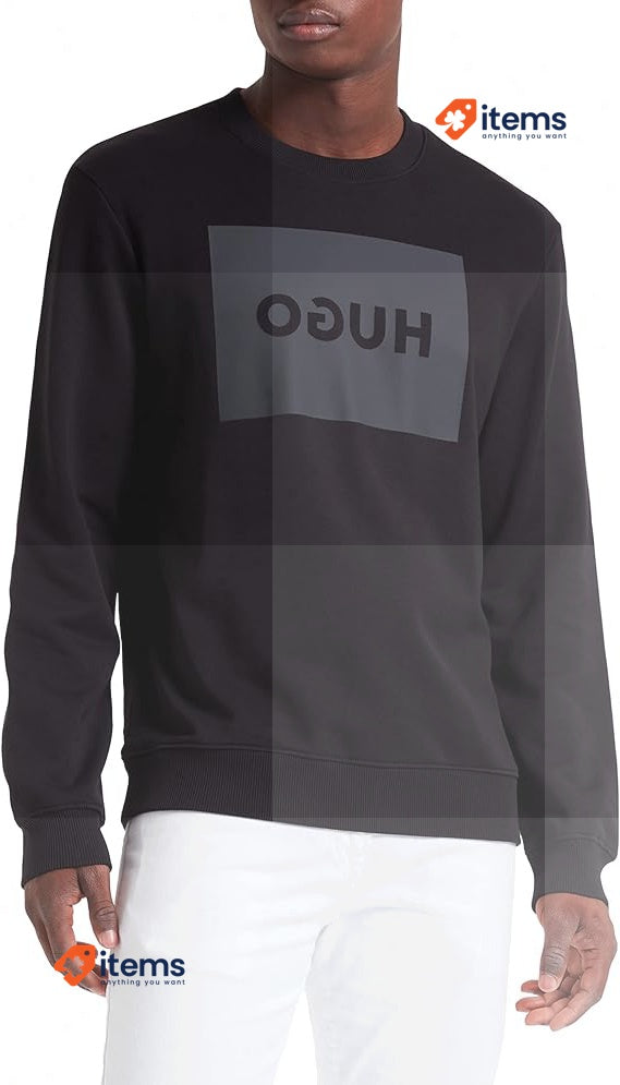 HUGO Duragol222 Sweatshirt, Black2, XXL for Men