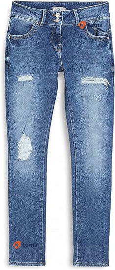 LTB Jeans Women s Molly Fashion Jeans, Size 25W/32L Blue Denim LTB Molly Heal