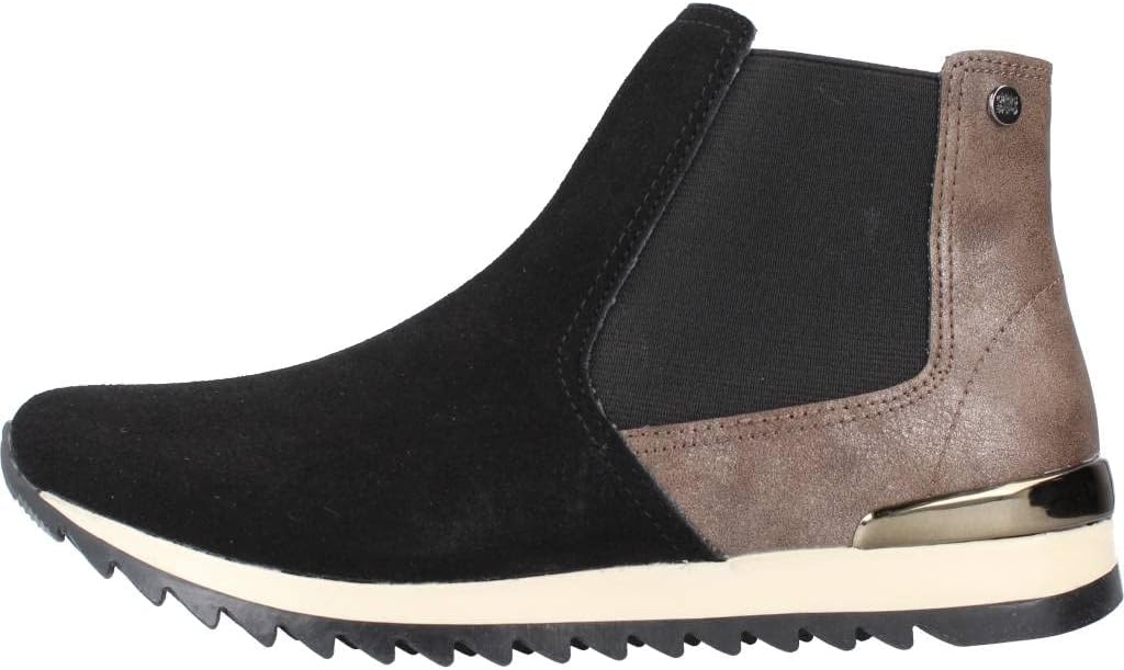 GIOSEPPO Girl's Clone Lara Sneaker Leather Black White, Size 6 UK (39 EU)