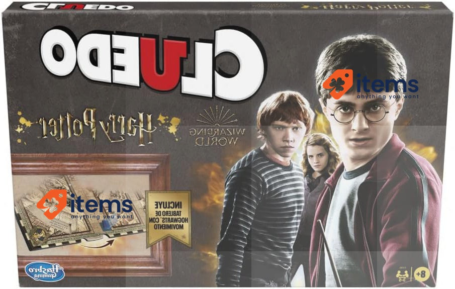 Hasbro Gaming Cluedo Board Game F1240105 Game-Wizarding Multicolor World Harry