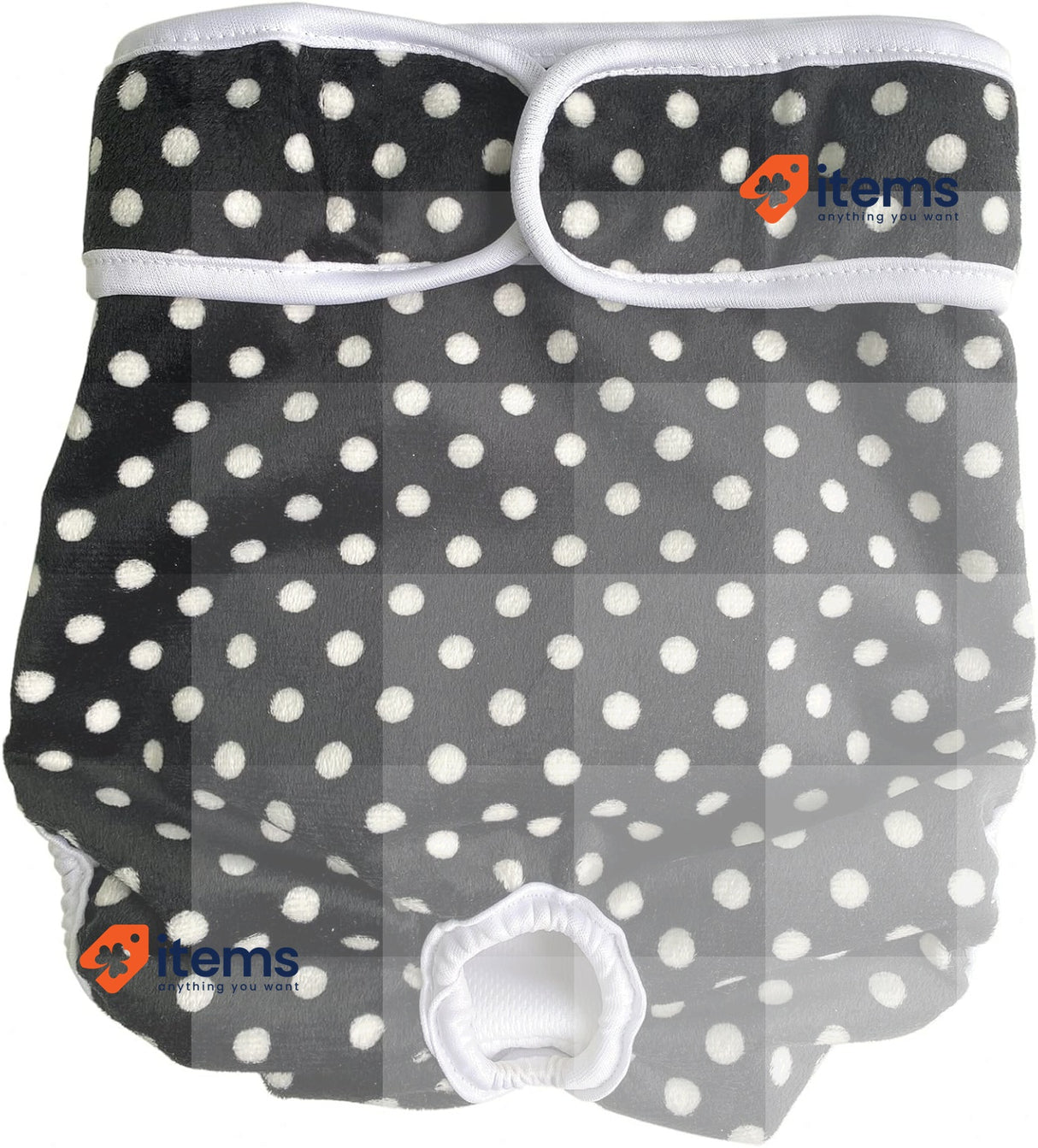 LeerKing Washable Female Dog Diapers, 2-Pack, Reusable, Highly Absorbent Size S