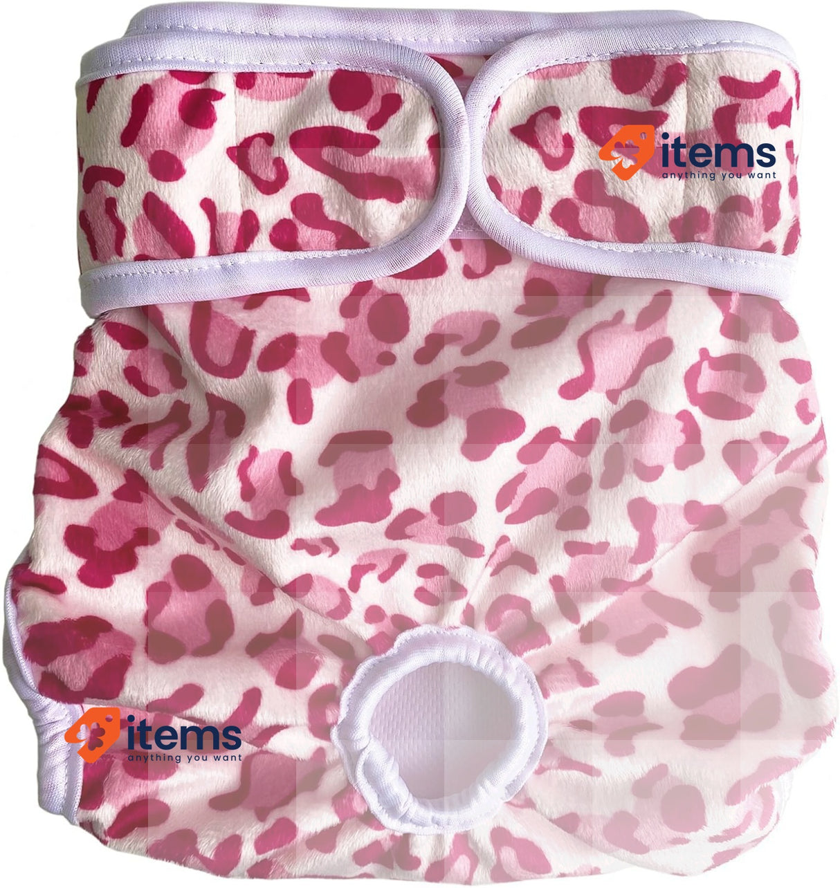LeerKing Washable Female Dog Diapers, 2-Pack, Reusable, Highly Absorbent Size S