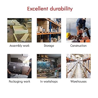 EDIMAX, Gloves Work, High Resistance to Armrest and Degar Level 3 Red/Black