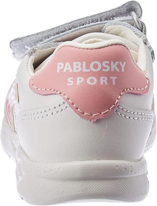 Pablosky Girl's 297007 Sneaker White 10 UK Child