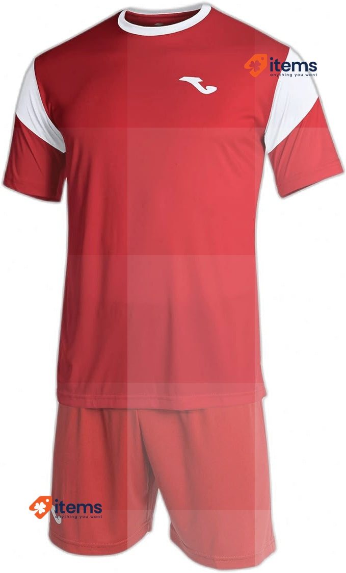 Joma Phoenix Sport Set, Male, White Red, 2XL Men S Red/White XXL Joma Men's