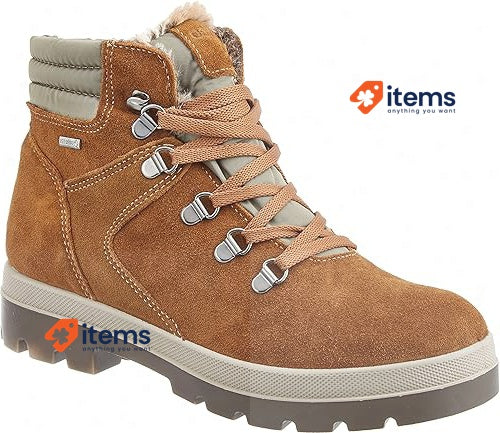 IGI&CO Women's Rocky GTX Ankle Boot 39 EU Cognac Orange, Size 6 UK (39 EU)