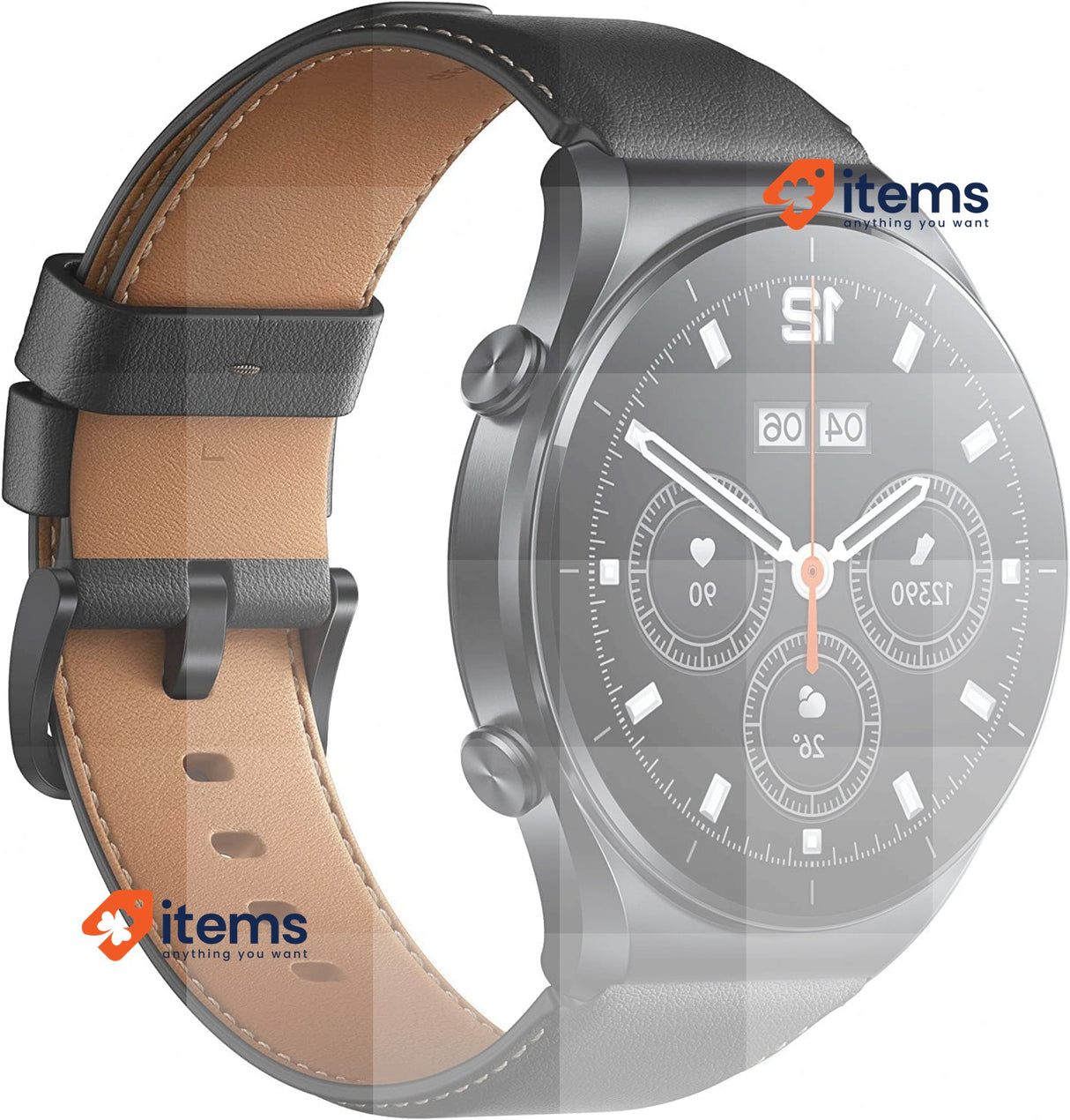 Xiaomi Watch S1 - Smartwatch with 1.43 AMOLED Display", Black