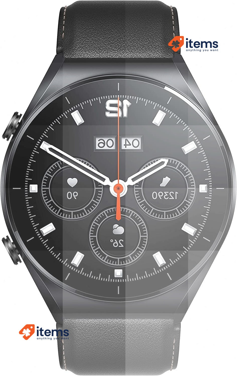 Xiaomi Watch S1 - Smartwatch with 1.43 AMOLED Display", Black